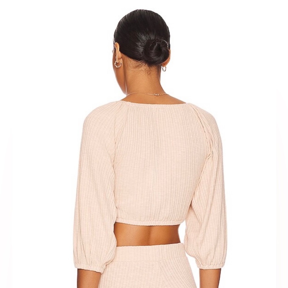 NWT L*SPACE JEMMA TOP SIZE LARGE IN SAND - Picture 3 of 8